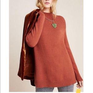 Anthropologie Welford Knit Tunic Top